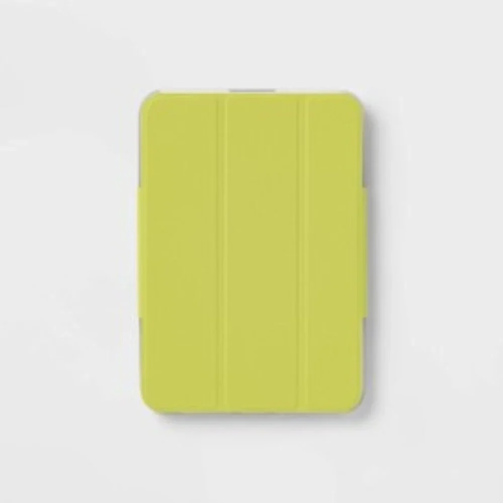 Heyday Tablet Case with Stylus Holder for iPad Mini 6 Pastel Lime Green NWT